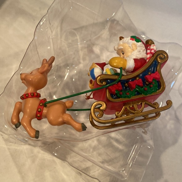 NWT & Vintage 1990s Set of 2 Christmas Ornaments - Picture 3 of 5